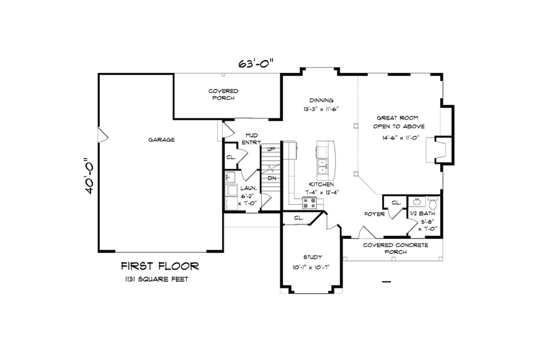 Ostrander's Orchard 3 Bedroom Floor Plan